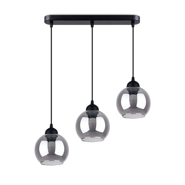 Lustra pandantiv ALINO 3 negru