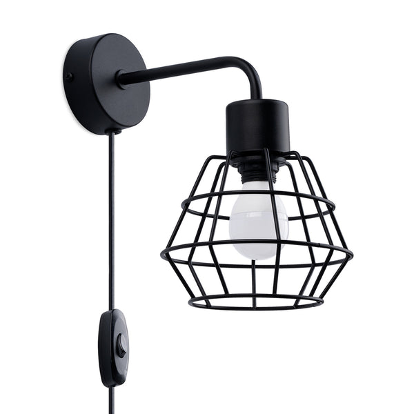 Lampă de perete SUBA negru