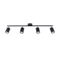 Lampa de tavan LEMMI 4L negru