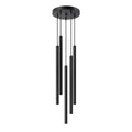 Lampa suspendata PASTELO 5P neagra