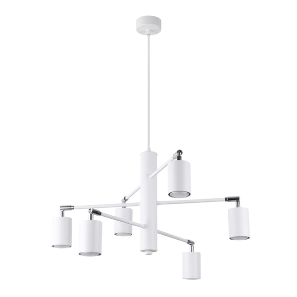 Candelabru LEMMI 6 alb