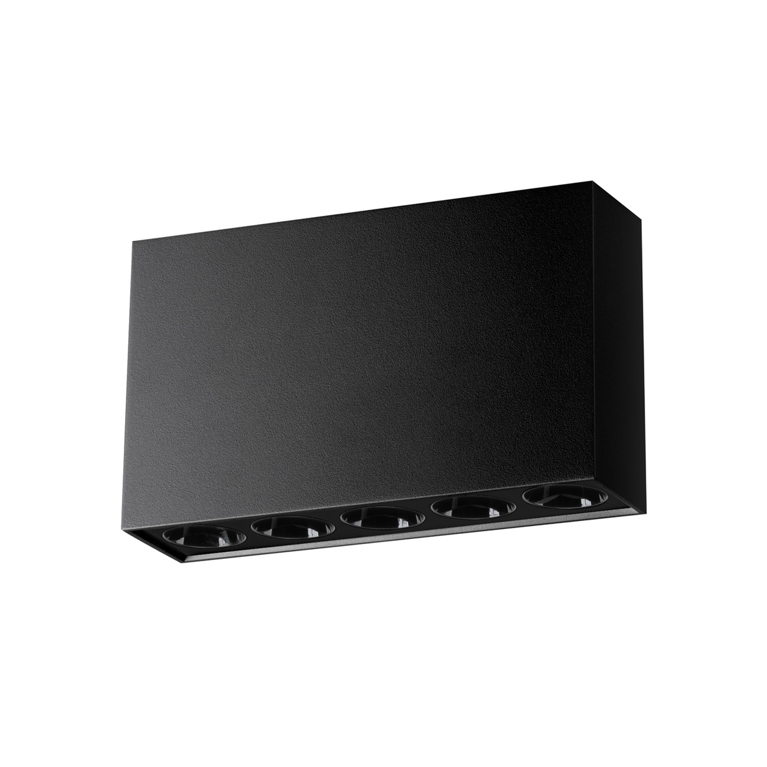 Plafonieră SOLE negru LED