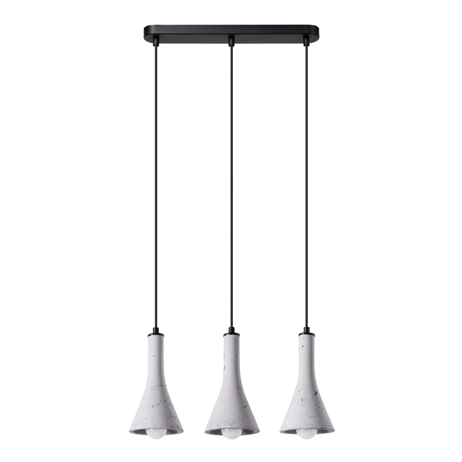 Lampă suspendată REA 3L beton