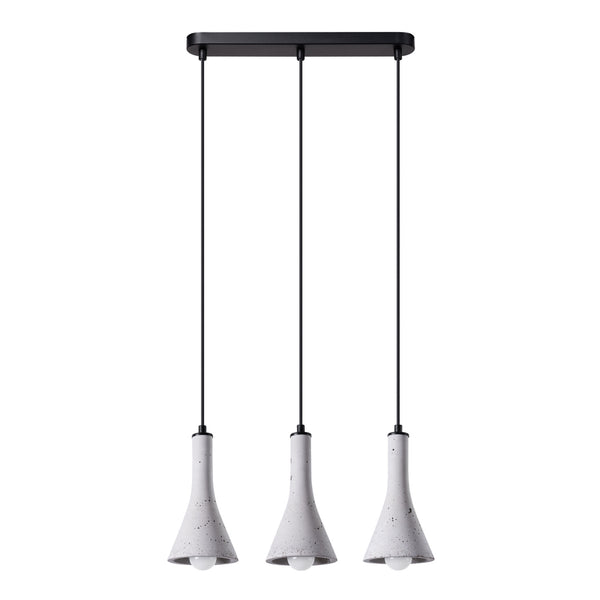 Lampă suspendată REA 3L beton