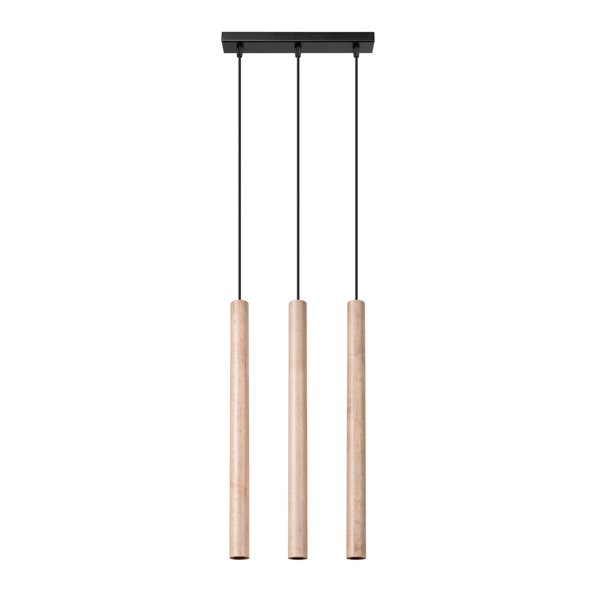 Lampa pandantiv PASTELO 3L lemn