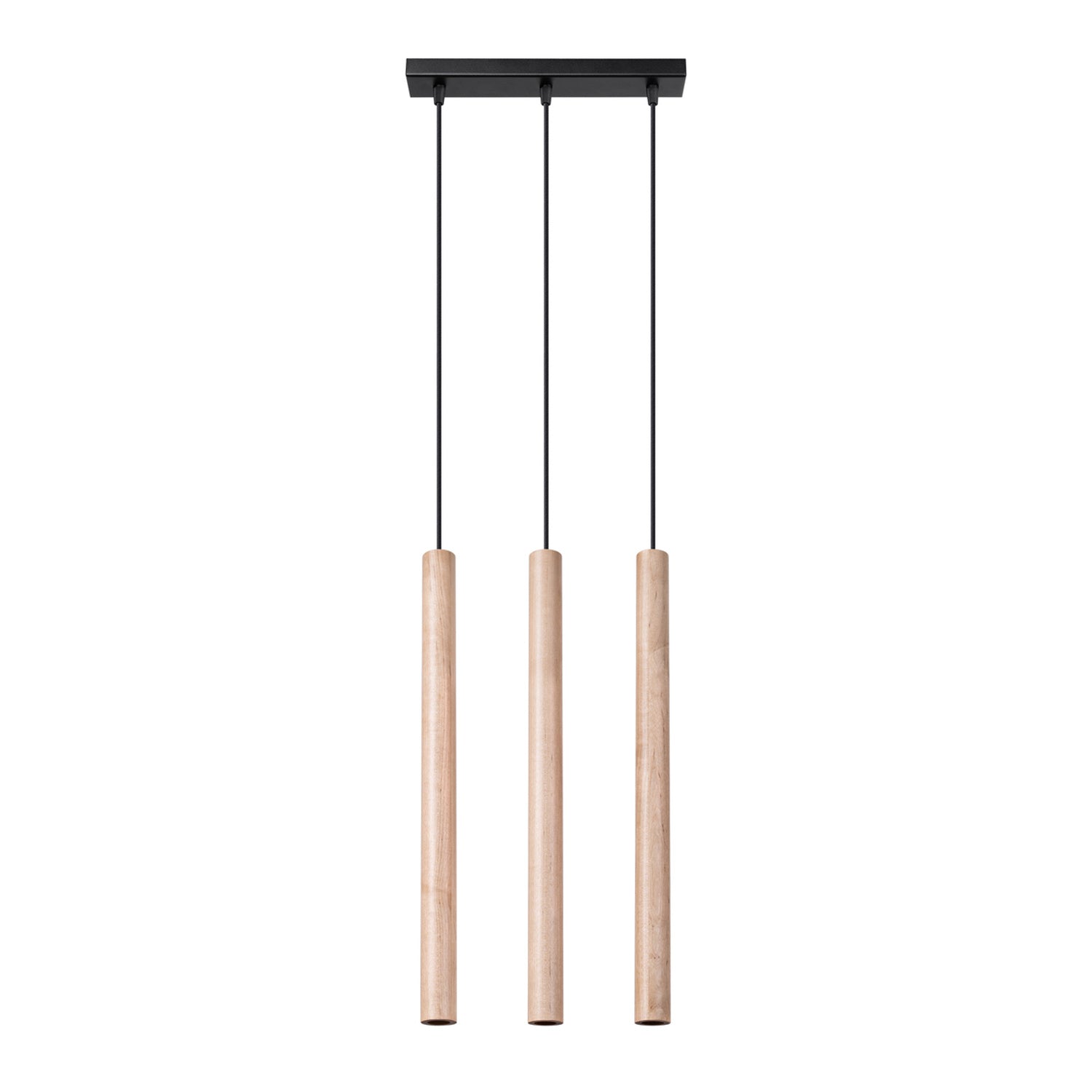 Lampa pandantiv PASTELO 3L lemn