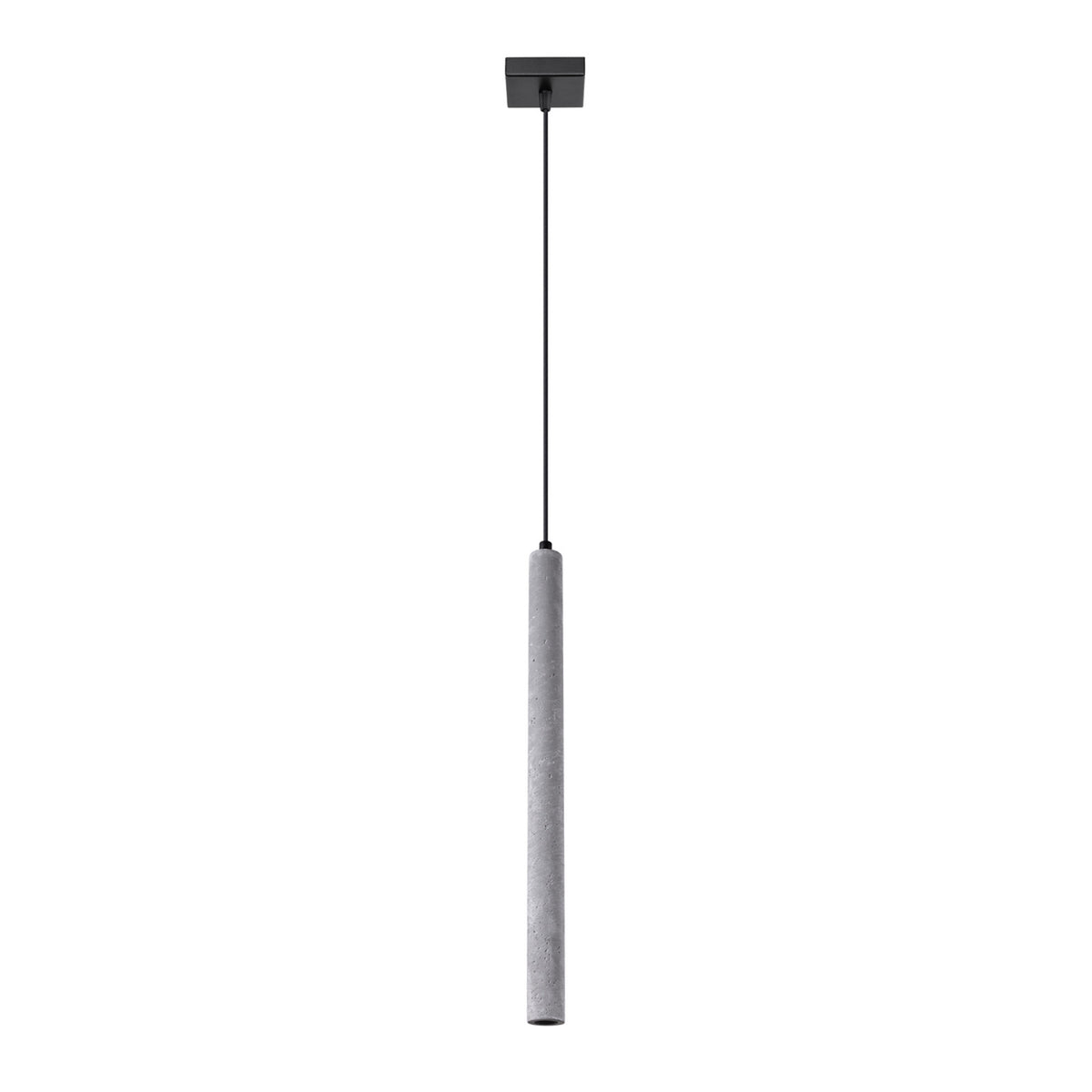 Pendul PASTELO 1 din beton gri, stil modern – Lumiex