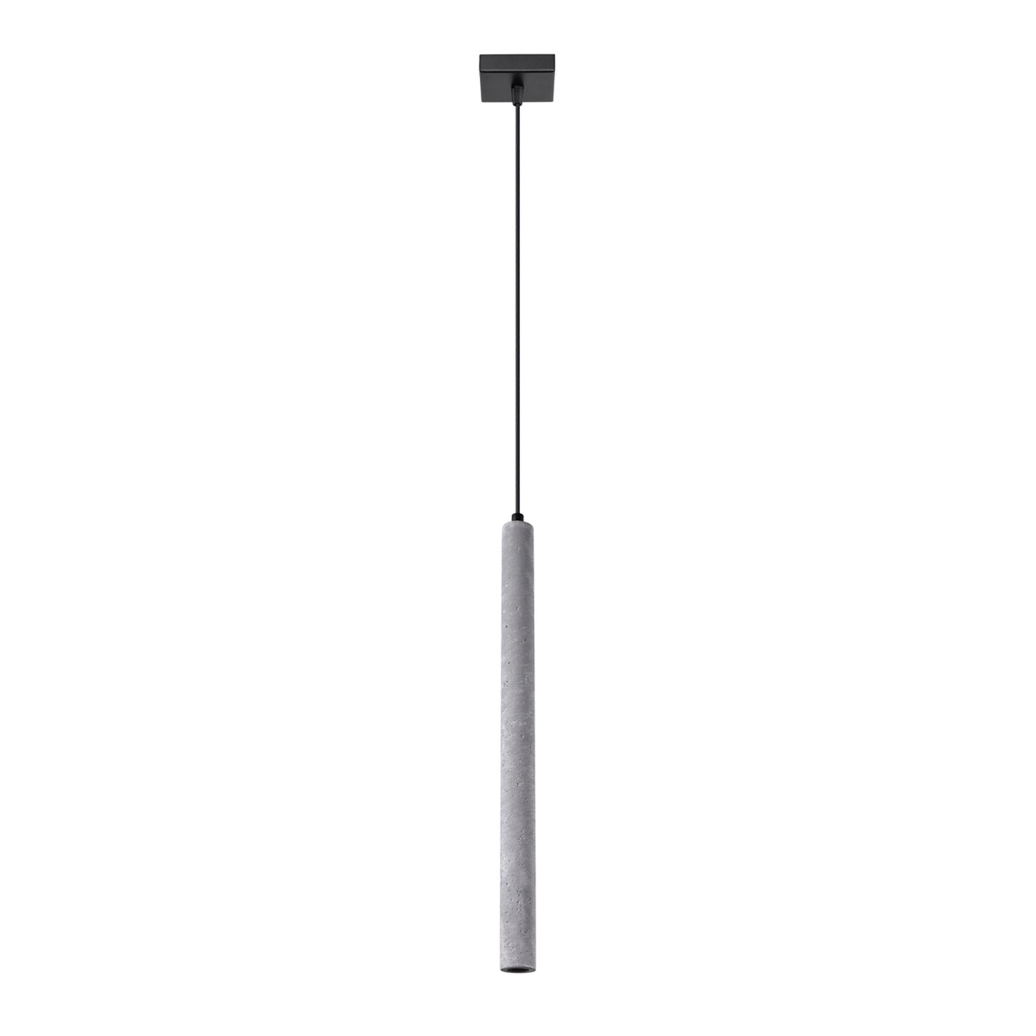 Pendul PASTELO 1 din beton gri, stil modern – Lumiex