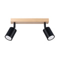 Lampa de tavan VERDO 2 negru
