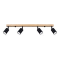 Lampa de tavan VERDO 4 negru