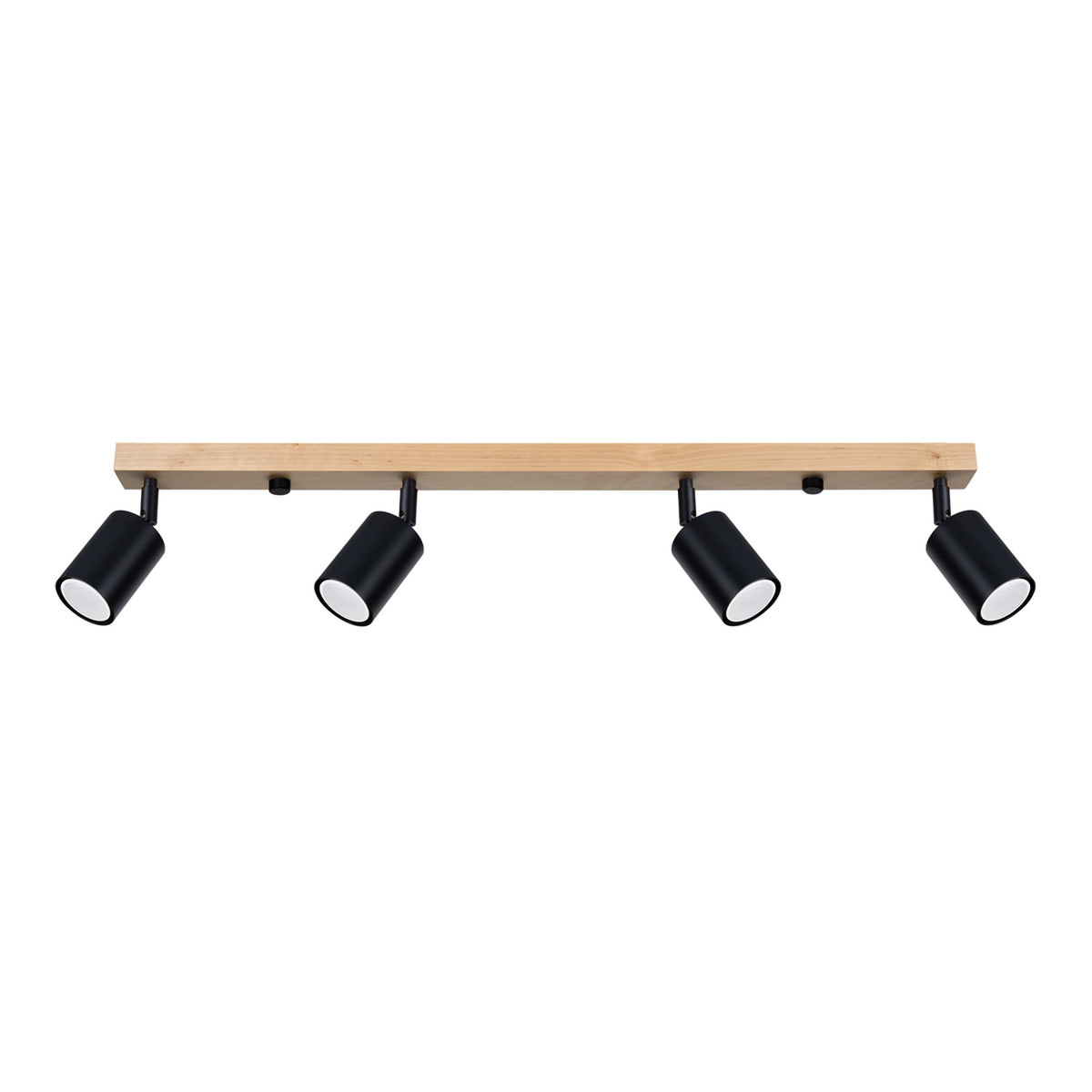 Lampa de tavan VERDO 4 negru