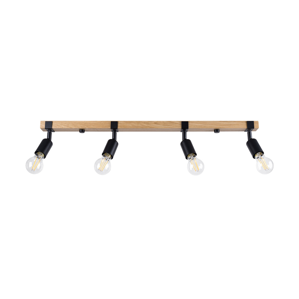 Lampa de tavan ZUCA 4 negru