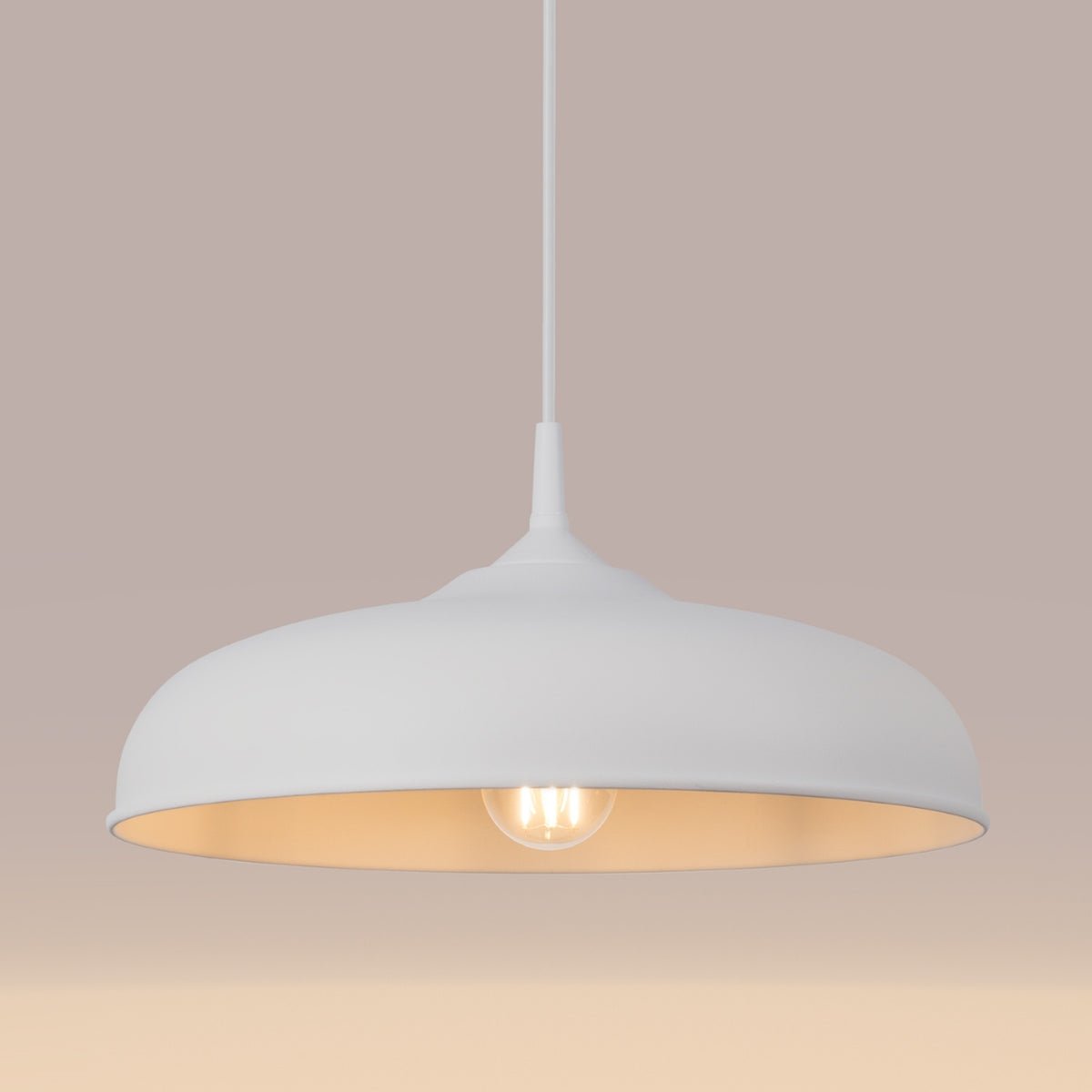 Lampa pandantiv GINA alba
