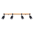 Lustra tavan FAGER 4L negru