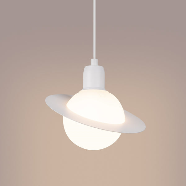 Lampă suspendată HYPERION 1 alb