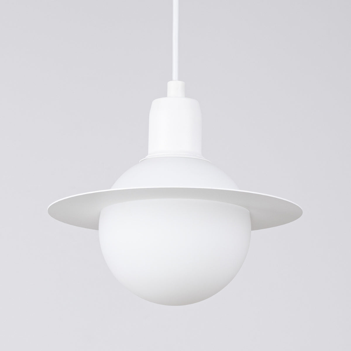 Lampă suspendată HYPERION 1 alb