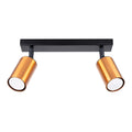 Plafonieră WINX 2 negru/cooper