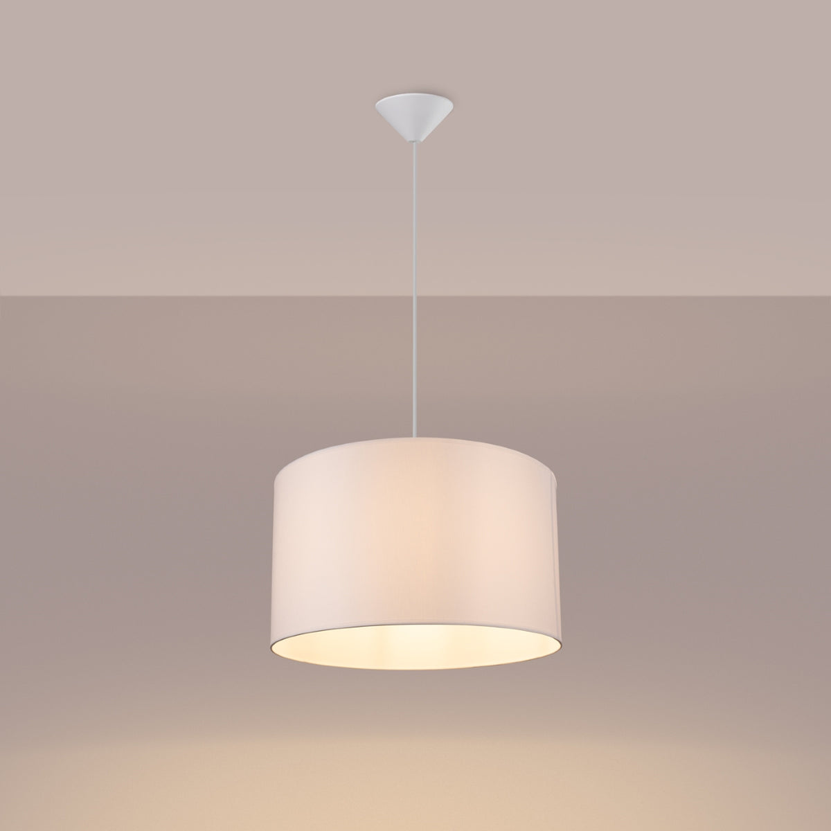 Lampa pandantiv NOVA 40 alba