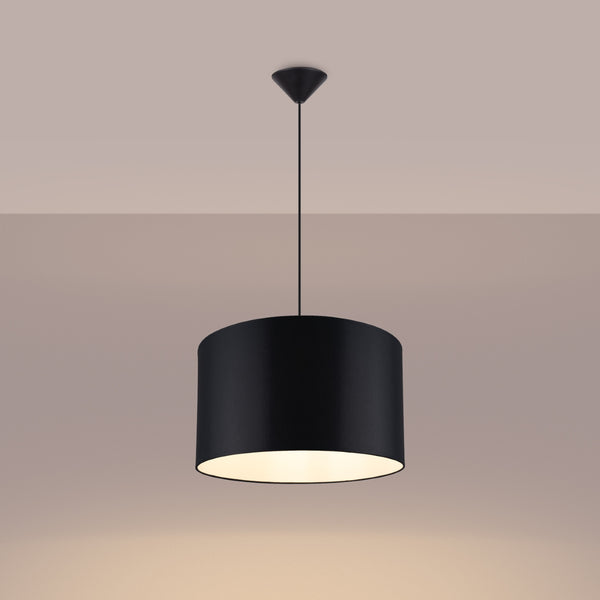 Lampa suspendata NOVA 40 neagra