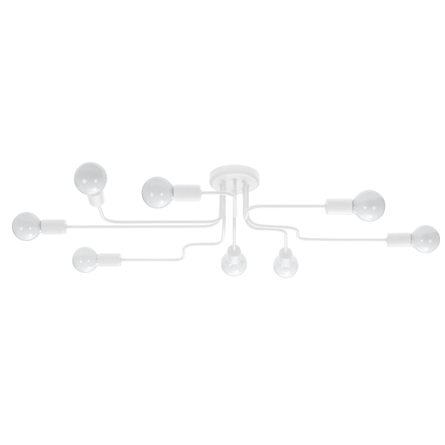 Candelabru VECTOR 8 alb