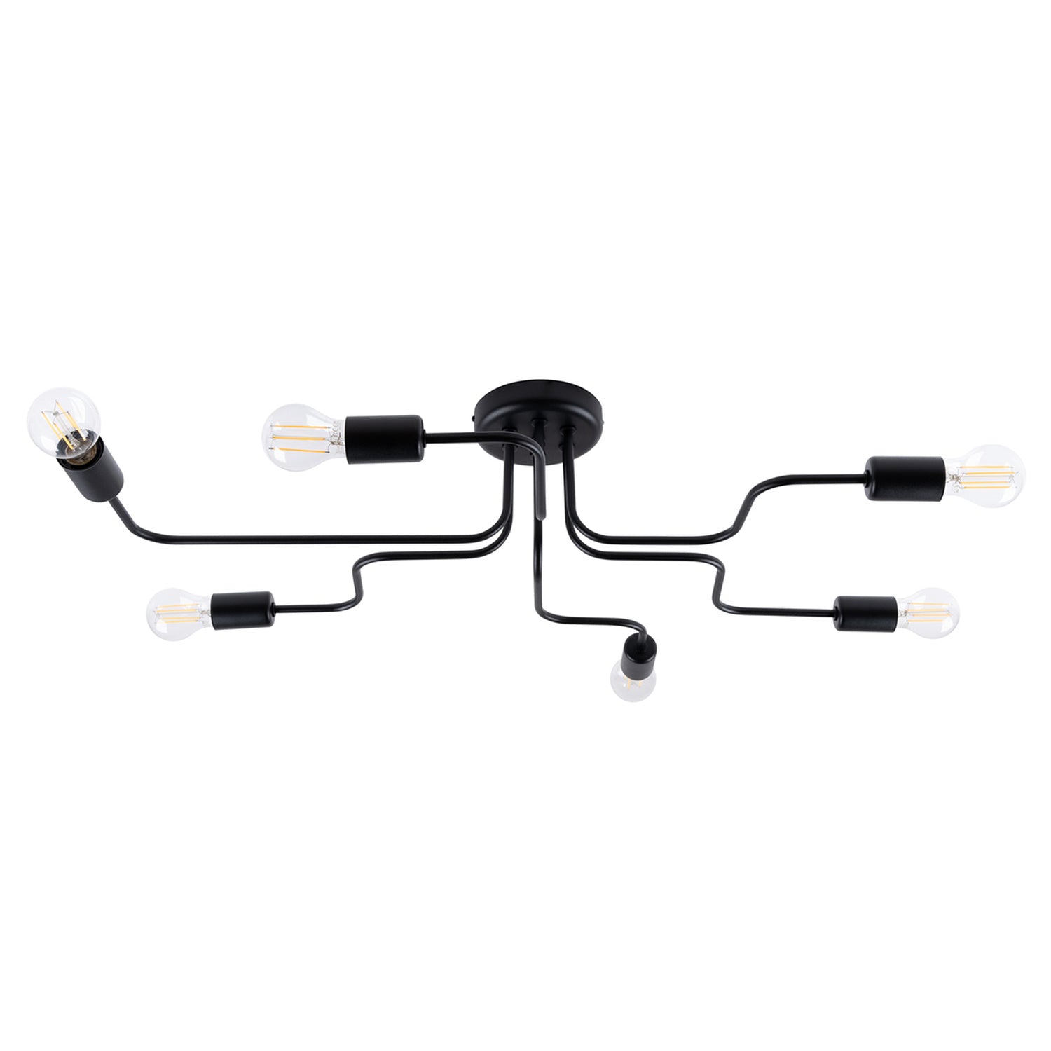 Candelabru VECTOR 6 negru