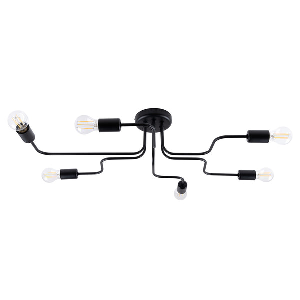 Candelabru VECTOR 6 negru