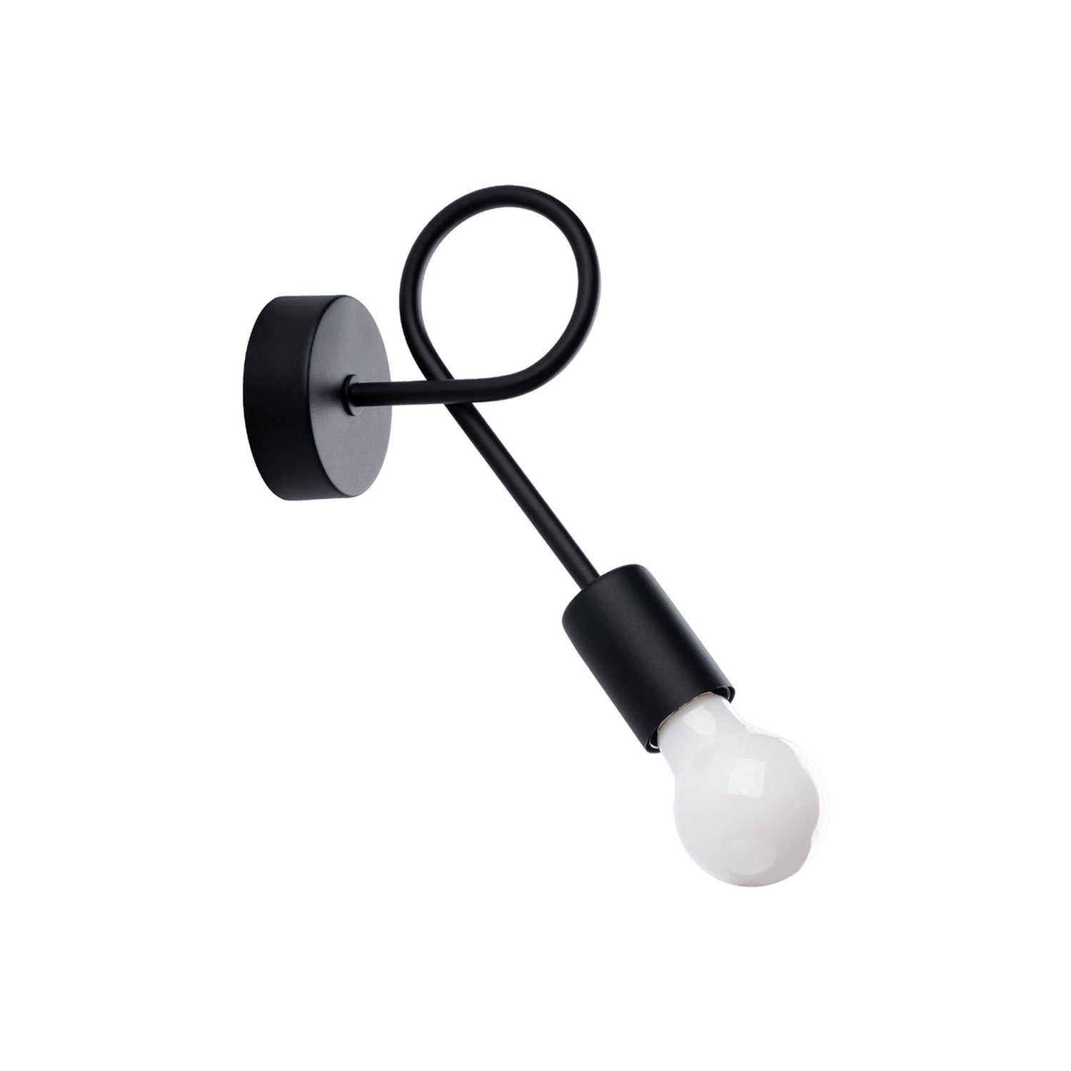Lampa de perete LEVAR negru