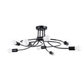 Candelabru LEVAR 8 negru