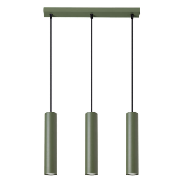Lustra pandantiv LAGOS 3L verde masliniu