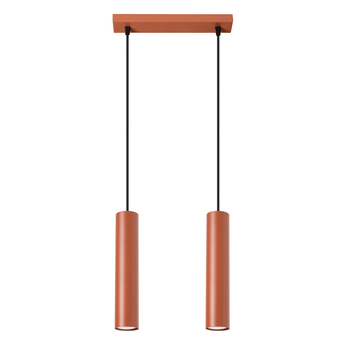 Lampa suspendata LAGOS 2 rosu ocru