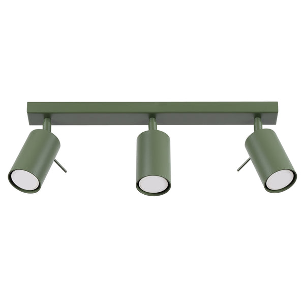 Lampa de tavan RING 3L verde masliniu