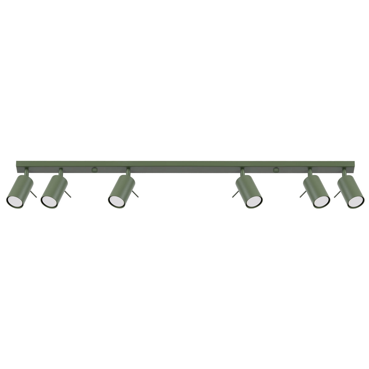 Lampa de tavan RING 6L verde masliniu