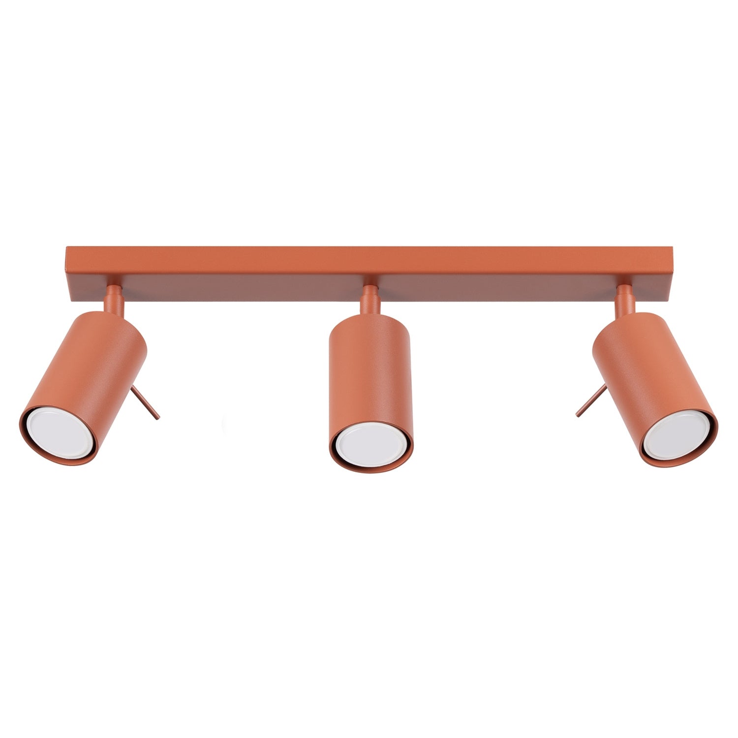 Lampa de tavan RING 3L rosu ocru