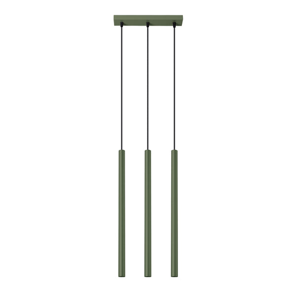 Lampa suspendata PASTELO 3 verde masliniu