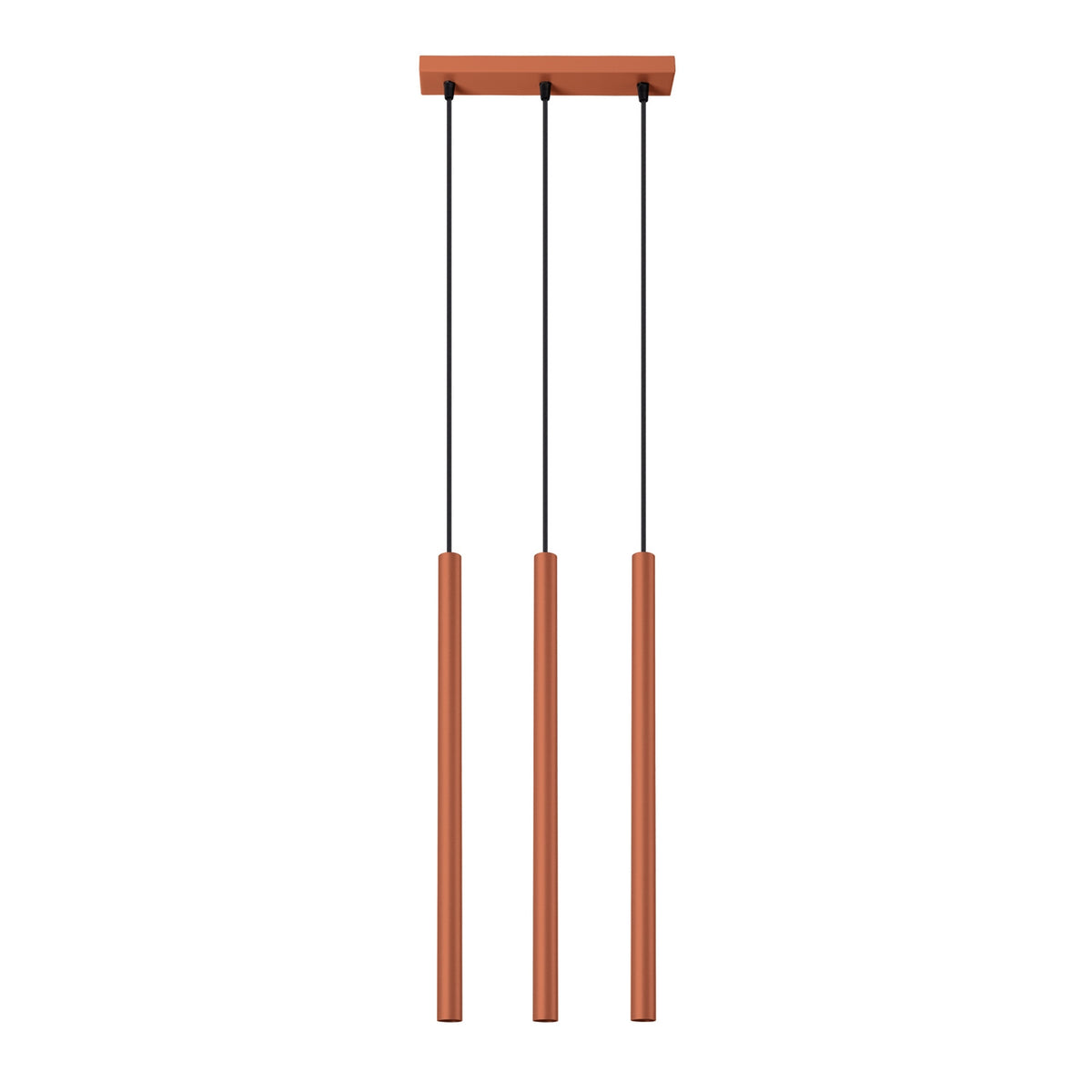 Pendentiv lampa PASTELO 3 rosu ocru