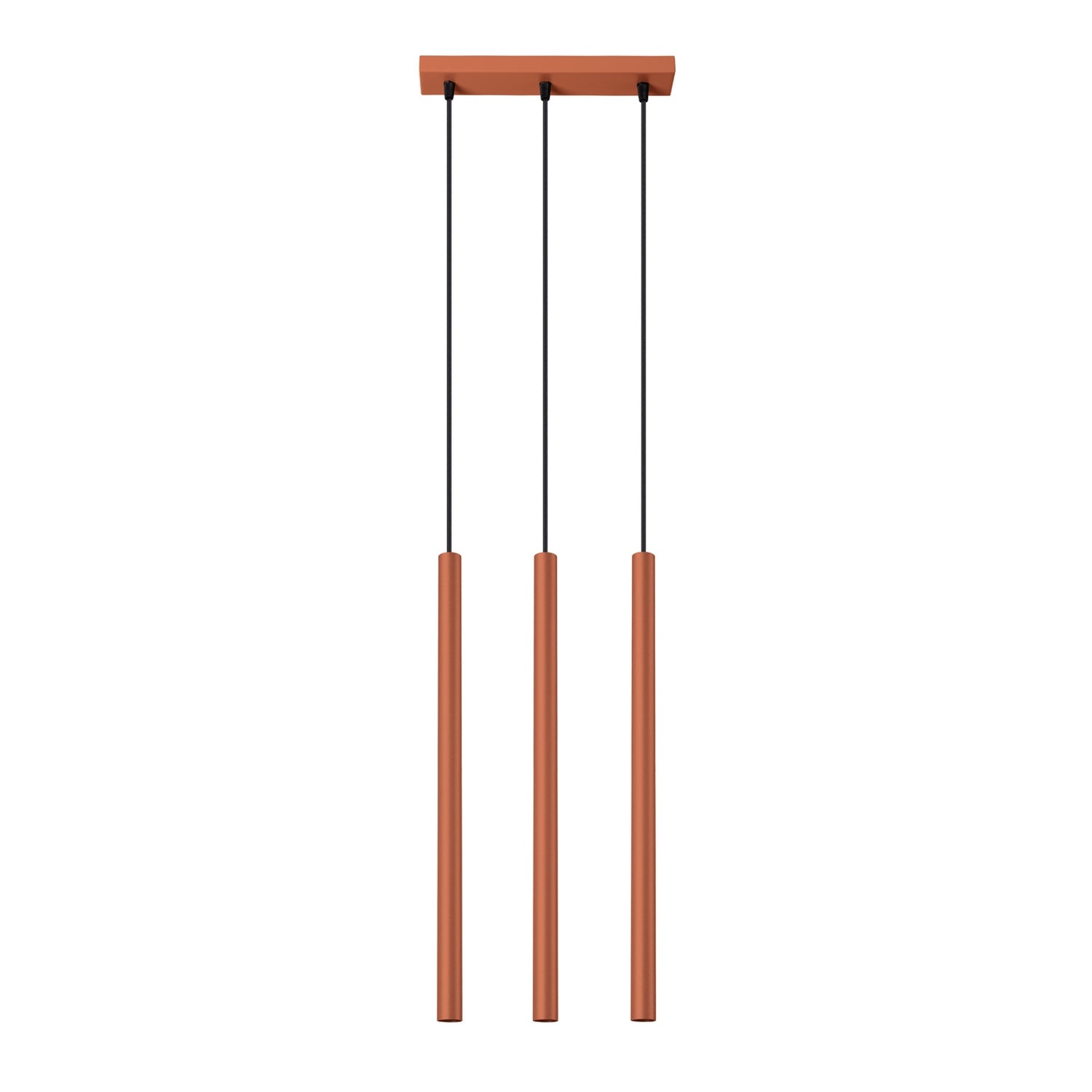 Pendentiv lampa PASTELO 3 rosu ocru