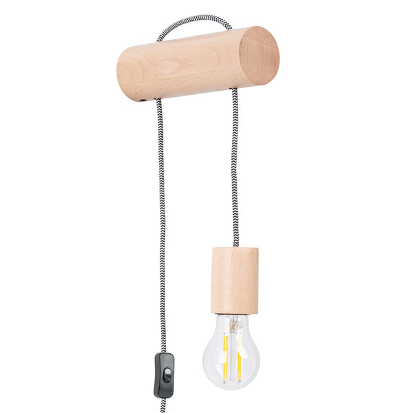 Lampa de perete NIMBI E27 cu un comutator