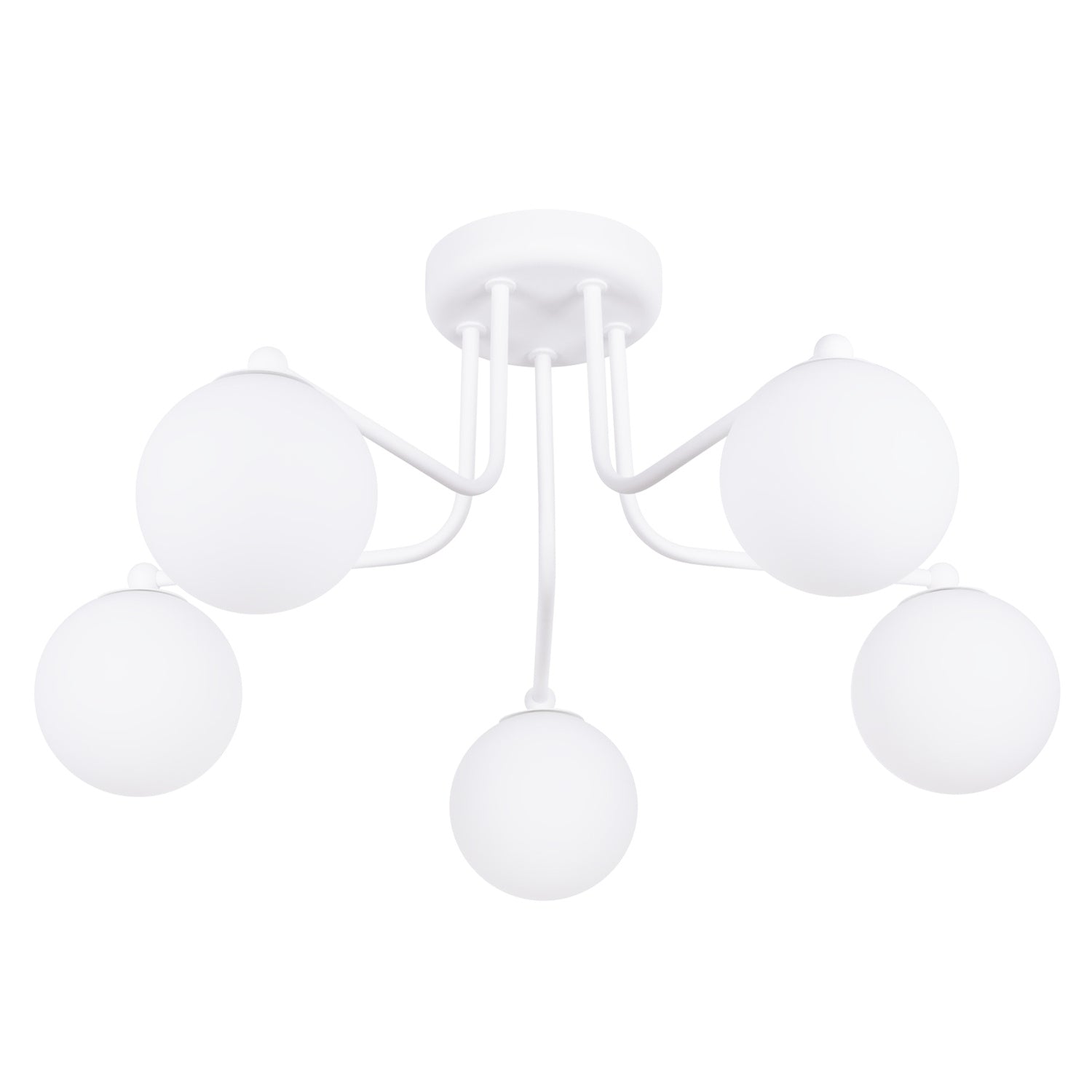 Candelabru ASTRAL 5 alb