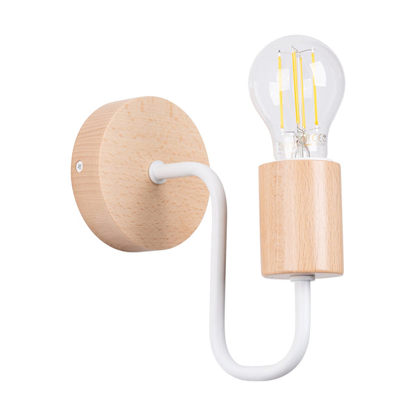 Lampa de perete TIMBO alba