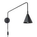Lampa de perete NOX negru