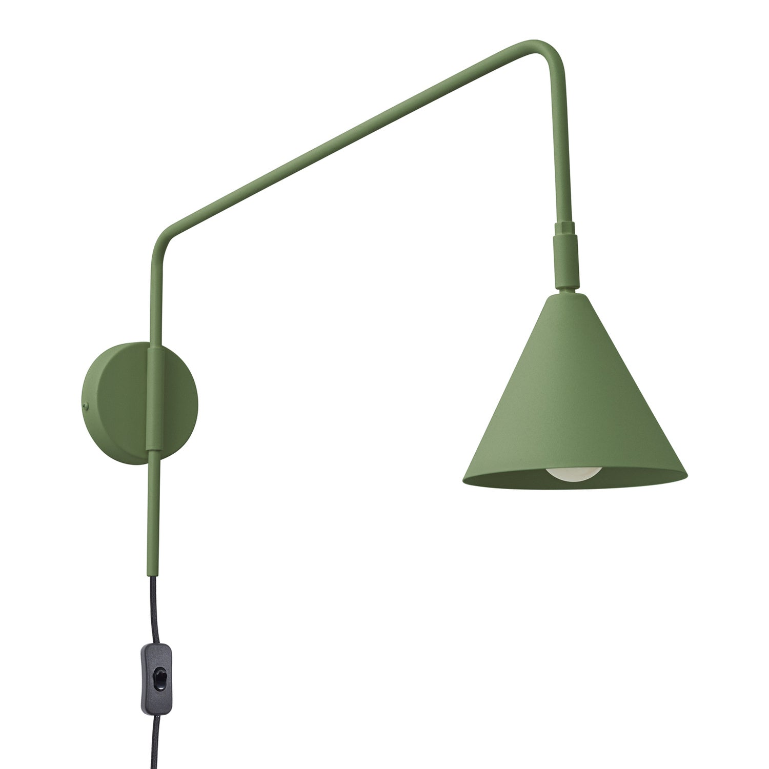 Lampa de perete NOX verde masliniu