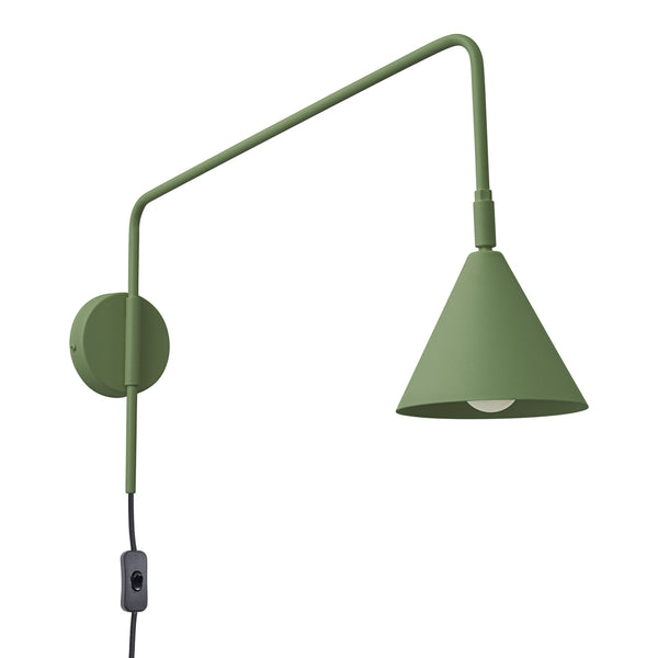 Lampa de perete NOX verde masliniu