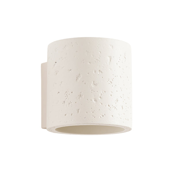 Aplică de perete ORBIS din beton bej, stil industrial – Lumiex