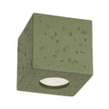 Plafoniera QUAD beton verde masliniu