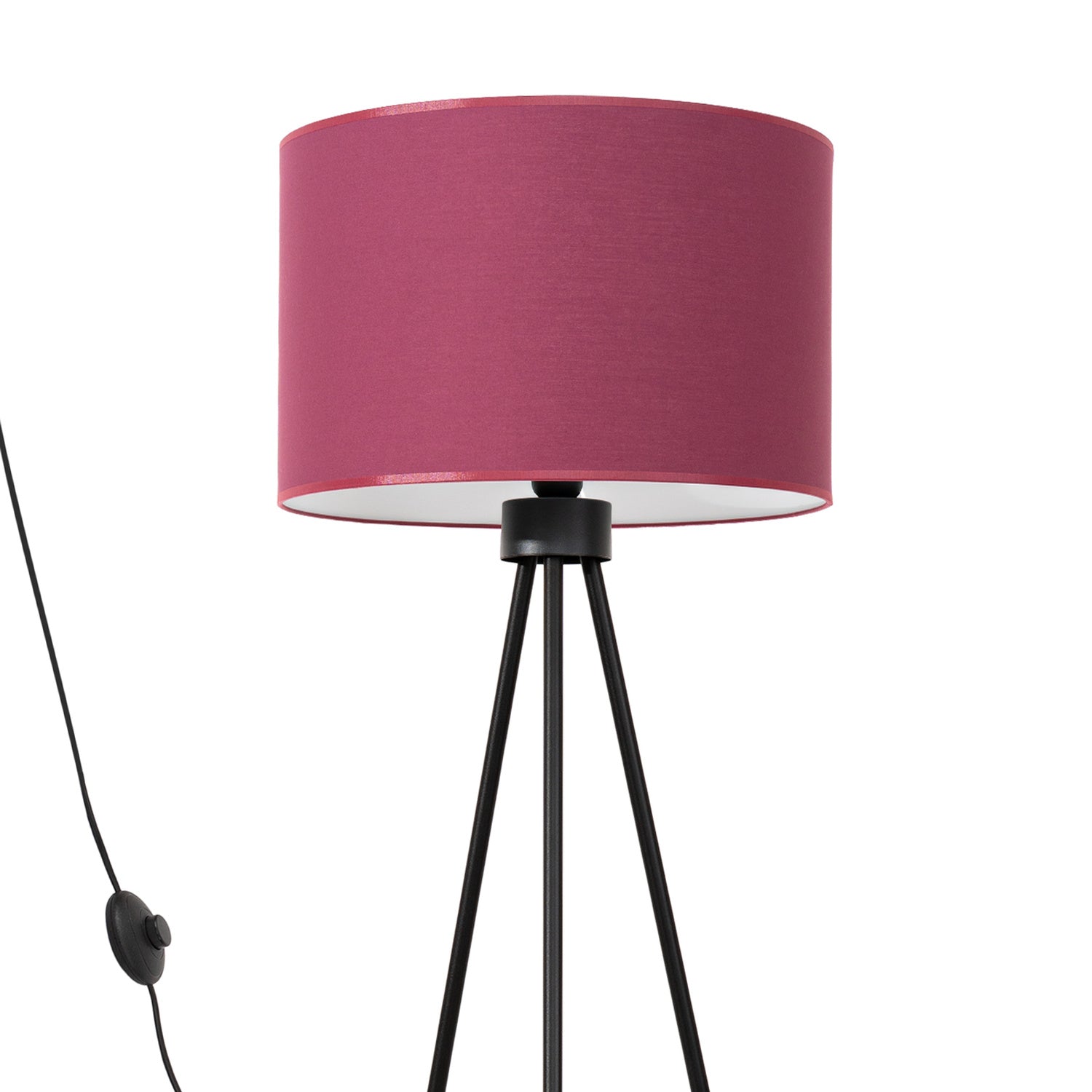 Lampa de podea NEVIA burgundy