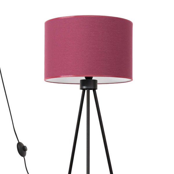 Lampa de podea NEVIA burgundy