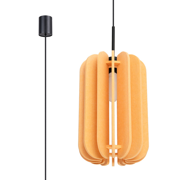 Lampa suspendata MULA 27 galben