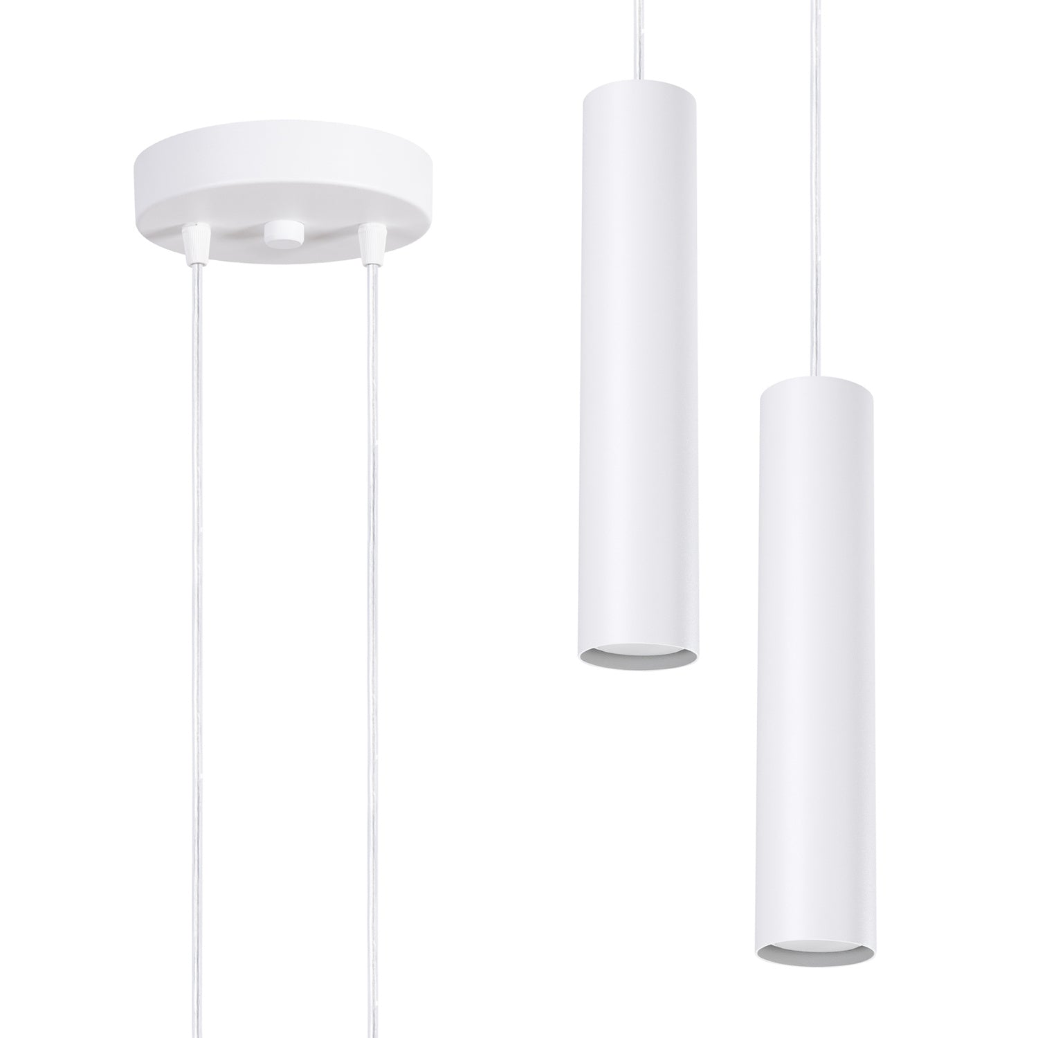 Lampa suspendata LAGOS 2P alb