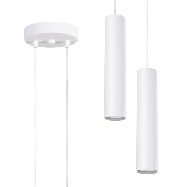 Lampa suspendata LAGOS 2P alb