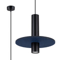 Lampa suspendata PELTA 1 negru/negru
